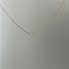 Citrine Gold Necklace (November Birthstone) <br> Minimalist square