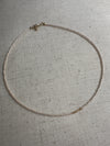 Miyuki Necklace - Light Pink Champagne Gold