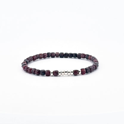 Garnet Bracelet 4mm