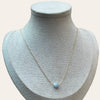 Lucky Stone Aquamarine Necklace