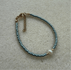 Mimi Grey Blue Gold Bracelet