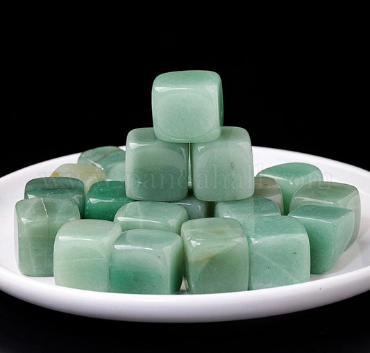 Aventurine Cube stone