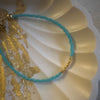 Miyuki Bracelet - Turquoise Gold