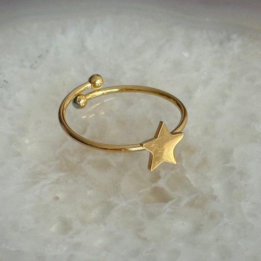 Caribe Star Gold Ring