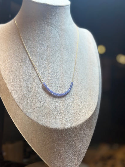 Tanzanite Necklace | Mi Cielo London