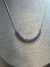 Tanzanite Necklace Gold filled 14k | Mi Cielo London