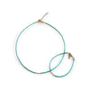 Miyuki Necklace - Sea Blue Gold