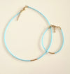 Miyuki Necklace - Sky Blue Gold