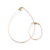 Miyuki Necklace - Light Pink Champagne Gold