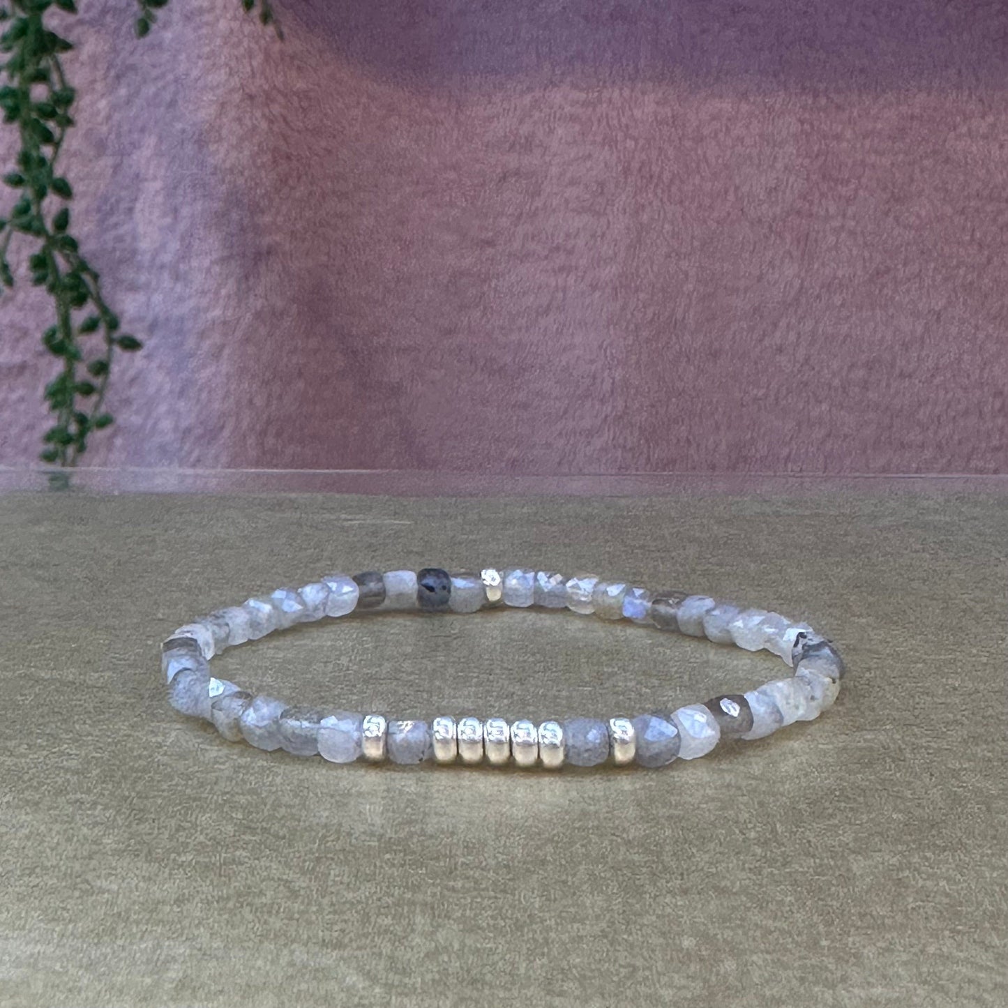 Labradorite Bracelet 4mm