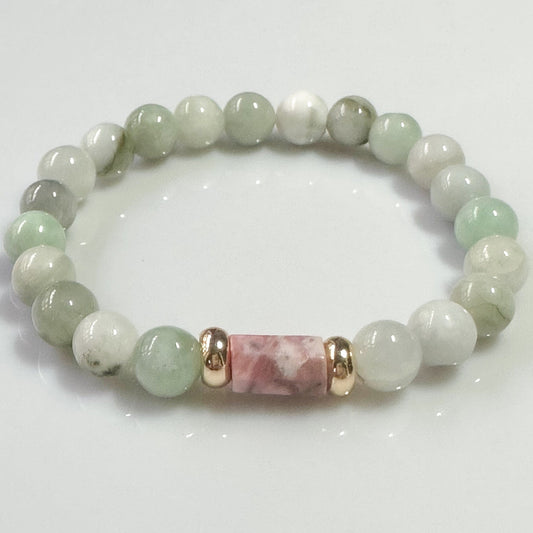 Jade Bracelet Rhodonite