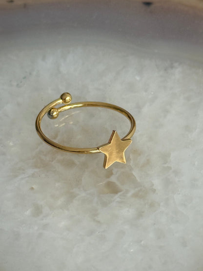 Caribe Star Gold Ring