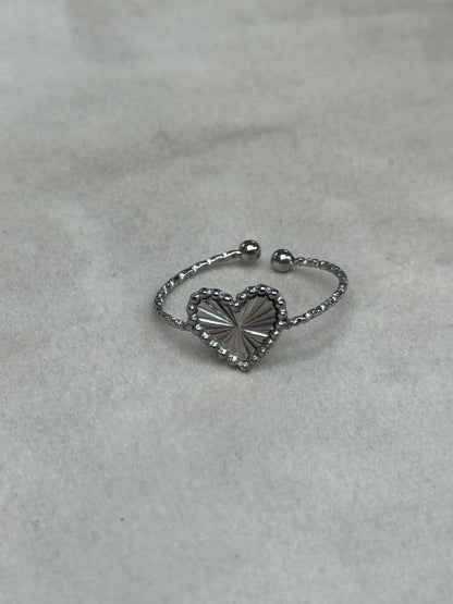 Heart Gold Ring
