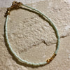 Miyuki Bracelet - Mint Green Gold