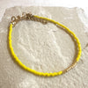 Miyuki Bracelet - Yellow Lemon Gold