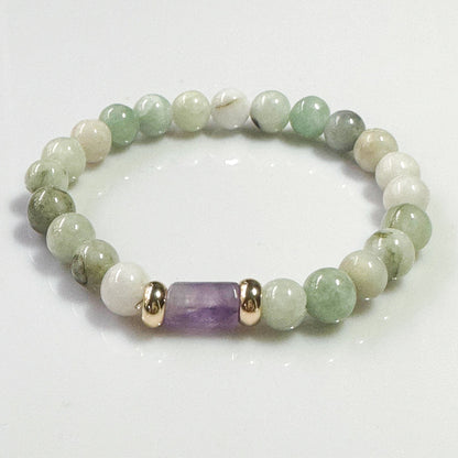 Jade Amethyst Bracelet