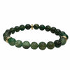 Green Agate Duo Disk Bracelet