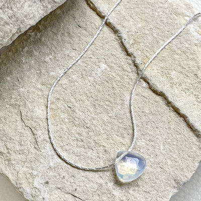 Opalite Necklace Sterling Silver Necklace