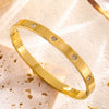 Marilyn Gold Bangle