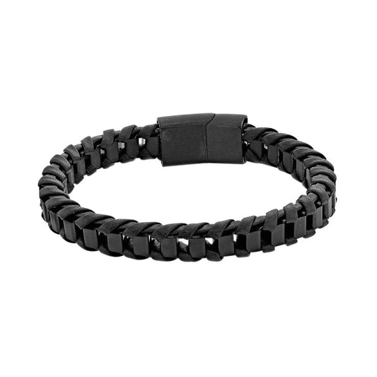 Steel Twisted Bracelet - Men