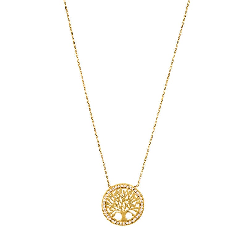 Tree of Life Gold Necklace (9k Gold)