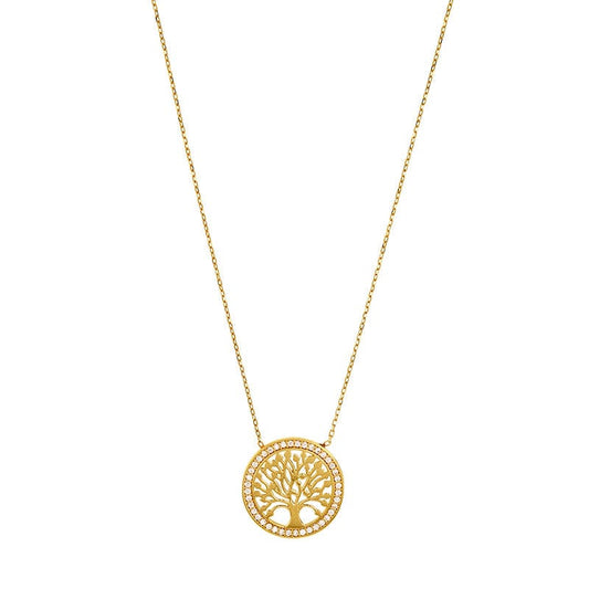 Tree of Life Gold Necklace (9k Gold)