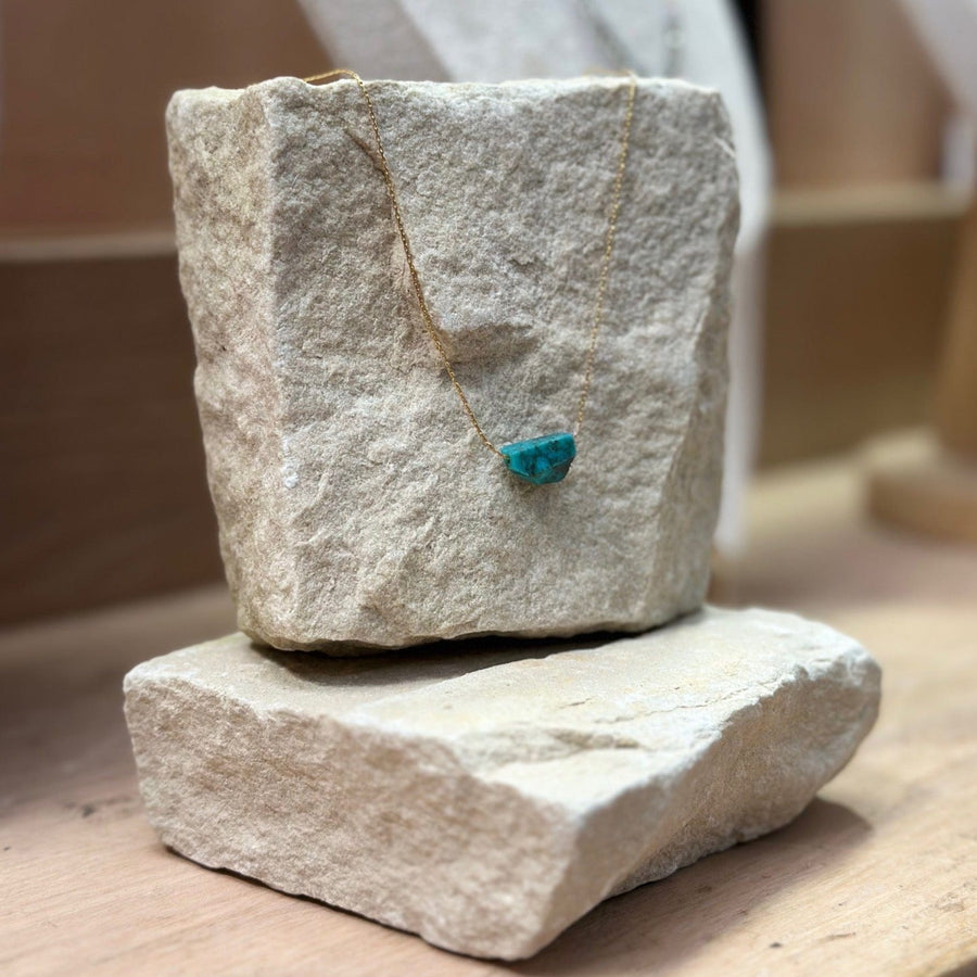 Turquoise Stone Necklace