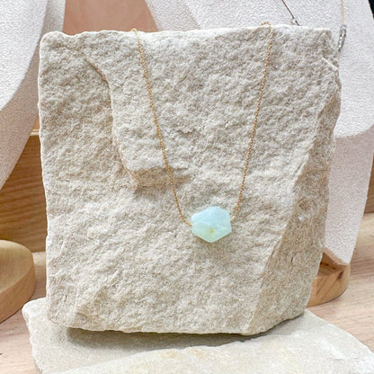 Blue Opal Necklace