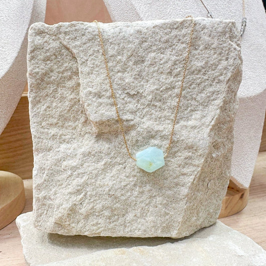 Blue Opal Necklace