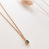 Rectangular Necklace Cubic Zirconia