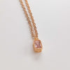 Rectangular Necklace Cubic Zirconia