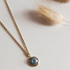 Labradorite necklace gold | Mi Cielo London