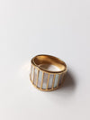 Mother Pearl Large Vintage Ring