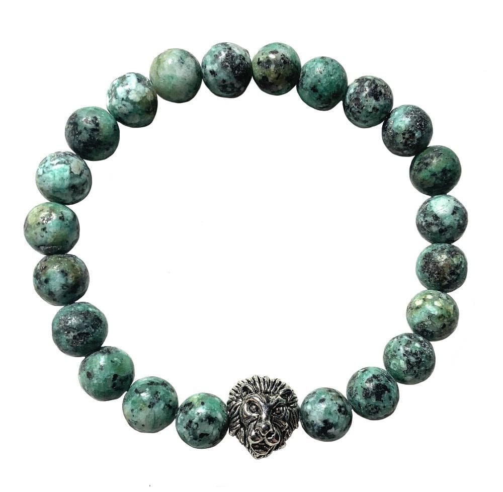 Turquoise lion bracelet 