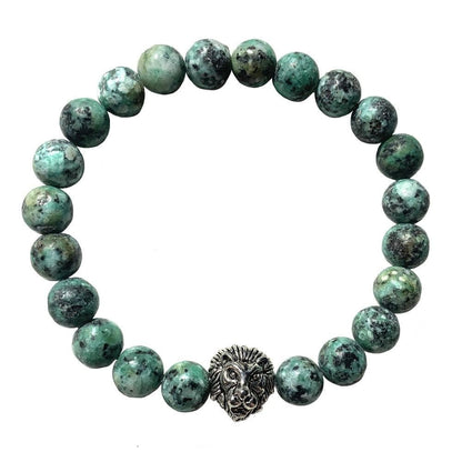Turquoise lion bracelet 
