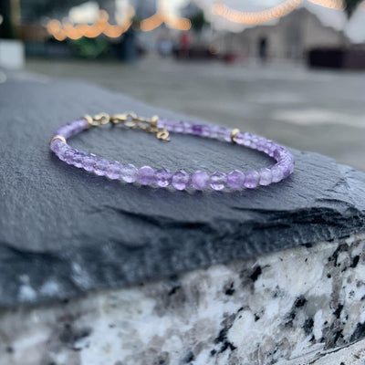 Amethyst bracelet