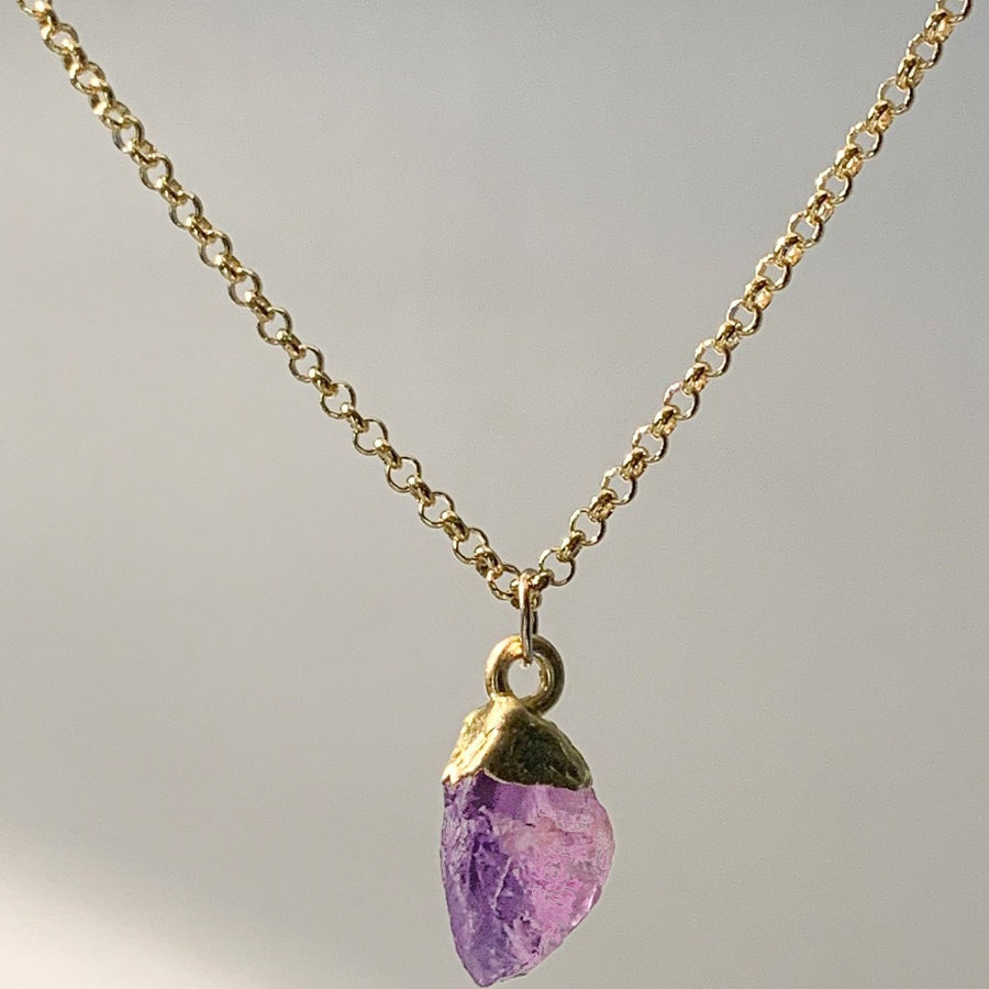 Amethyst Gold Vermeil - February Birthstone