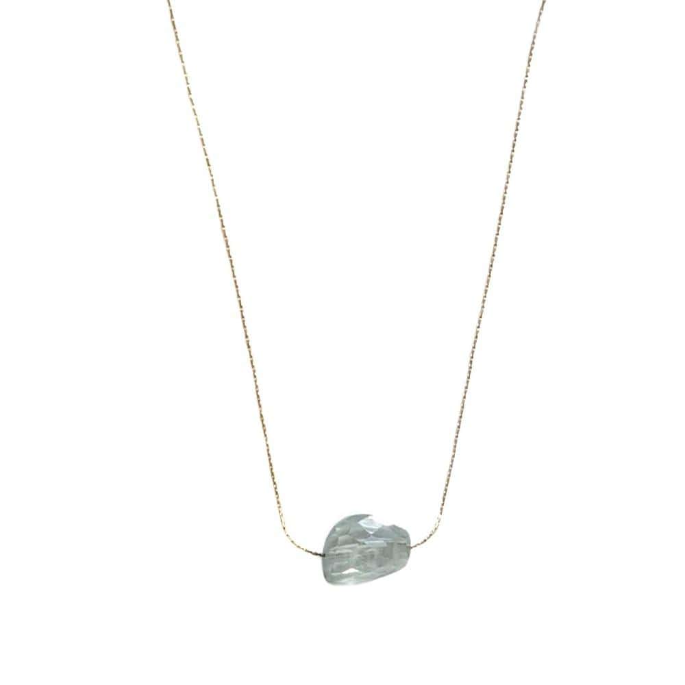 Aquamarine necklace