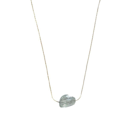 Aquamarine necklace