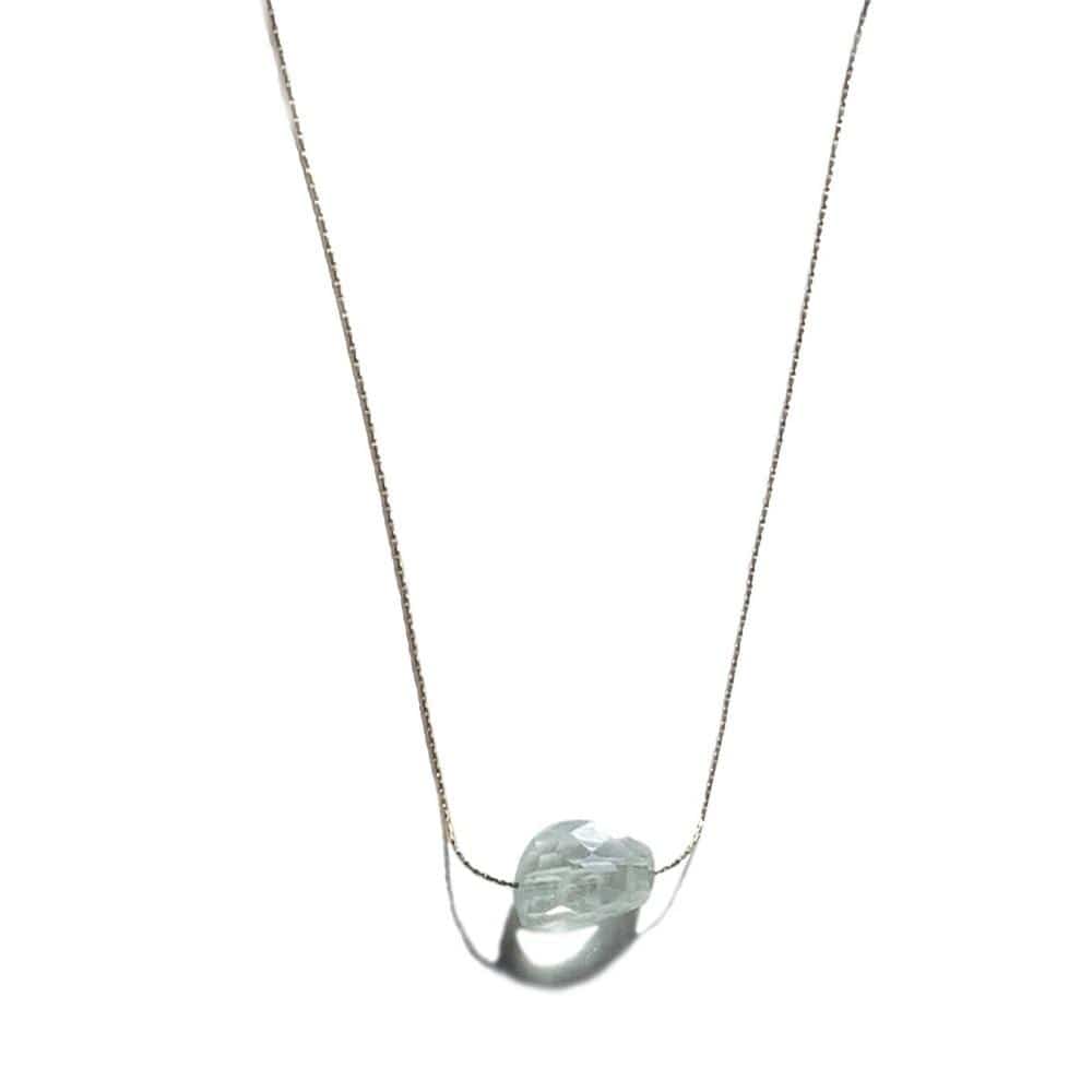 Aquamarine necklace