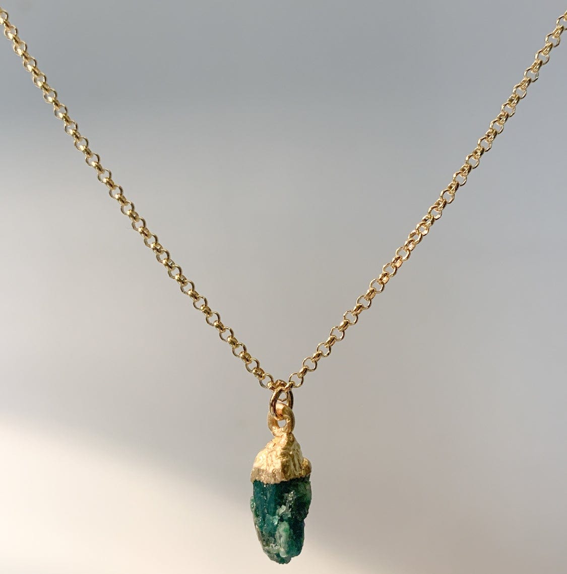 Emerald Necklace - May Birthstone | Mi Cielo London