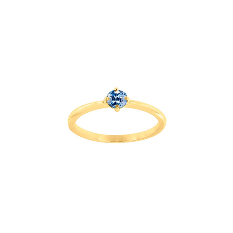 Ceylon Sapphire Gold Ring (18k Gold)