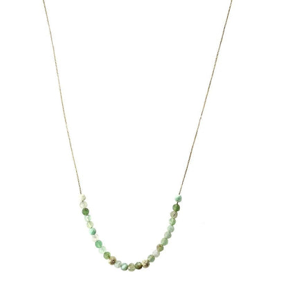 Chrysoprase necklace