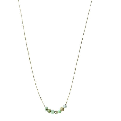 Chrysoprase necklace