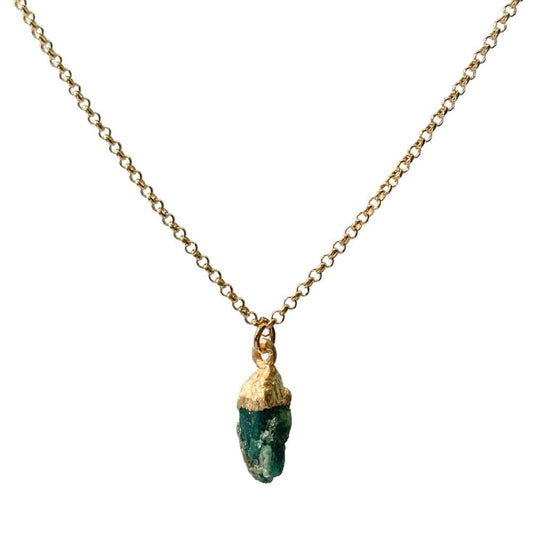 Emerald Necklace - May Birthstone