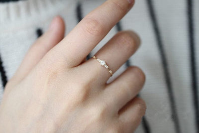 Sterling silver Extra Fine Flower Ring