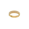 GINA Fine Gold Plated Ring cz