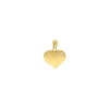 Heart Gold Pendant cz (9K Gold)