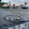 Luxury Chakra bracelet with fine Precious stones