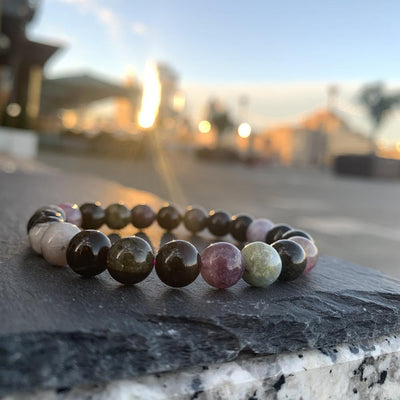 Watermelon Tourmaline bracelet